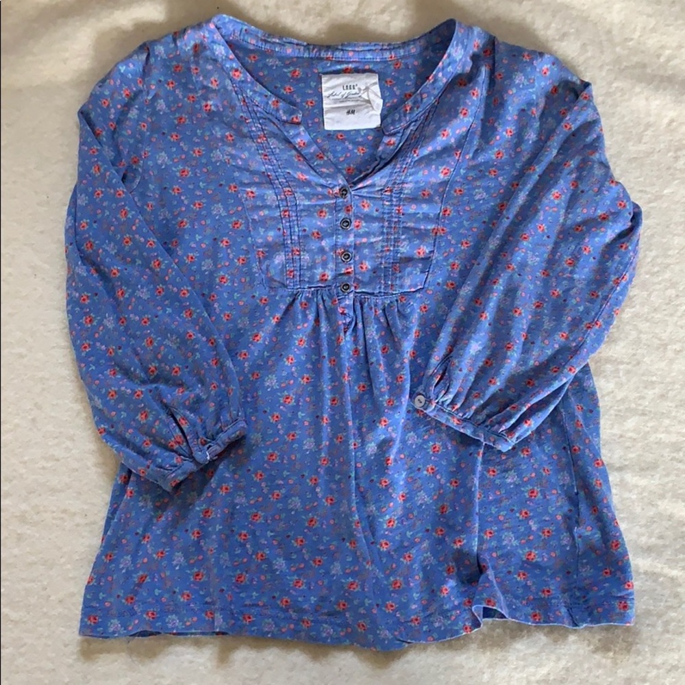 Blue blouse